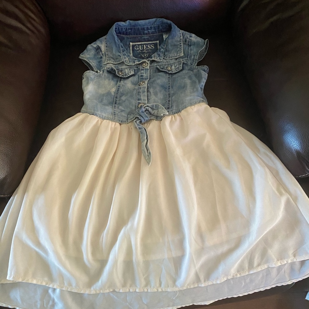 Guess girls dress used once size 6 - Picture 1 of 2